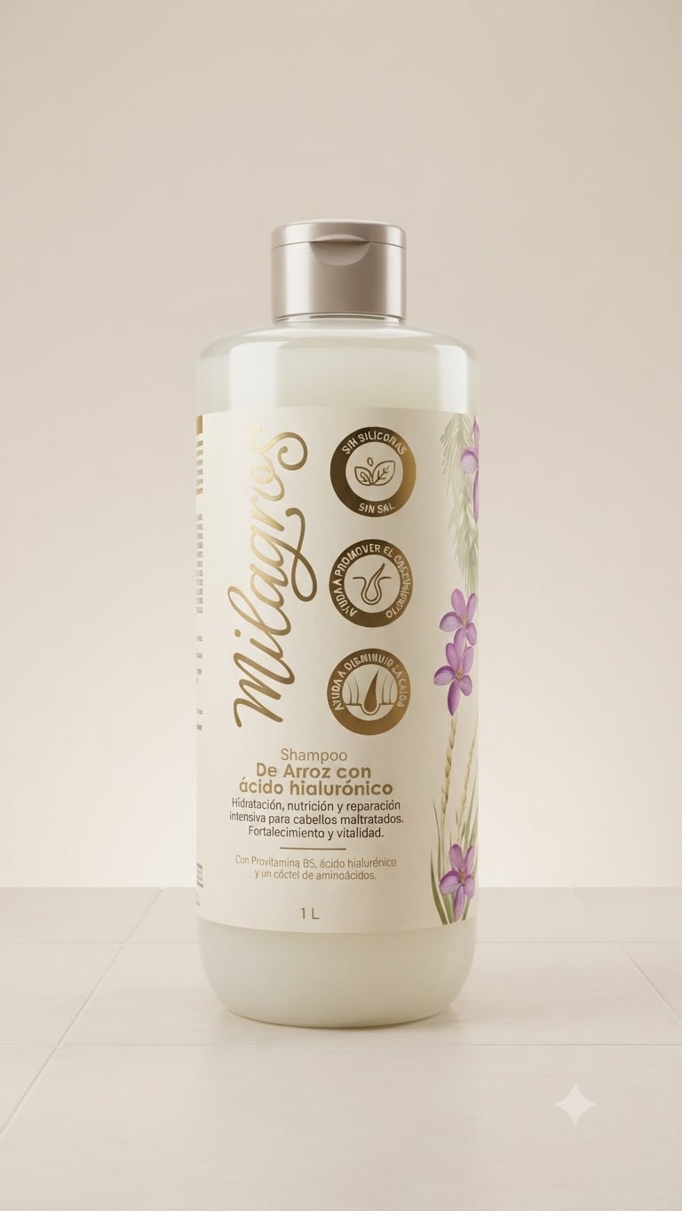 Shampoo arroz Milagros 1 Litro